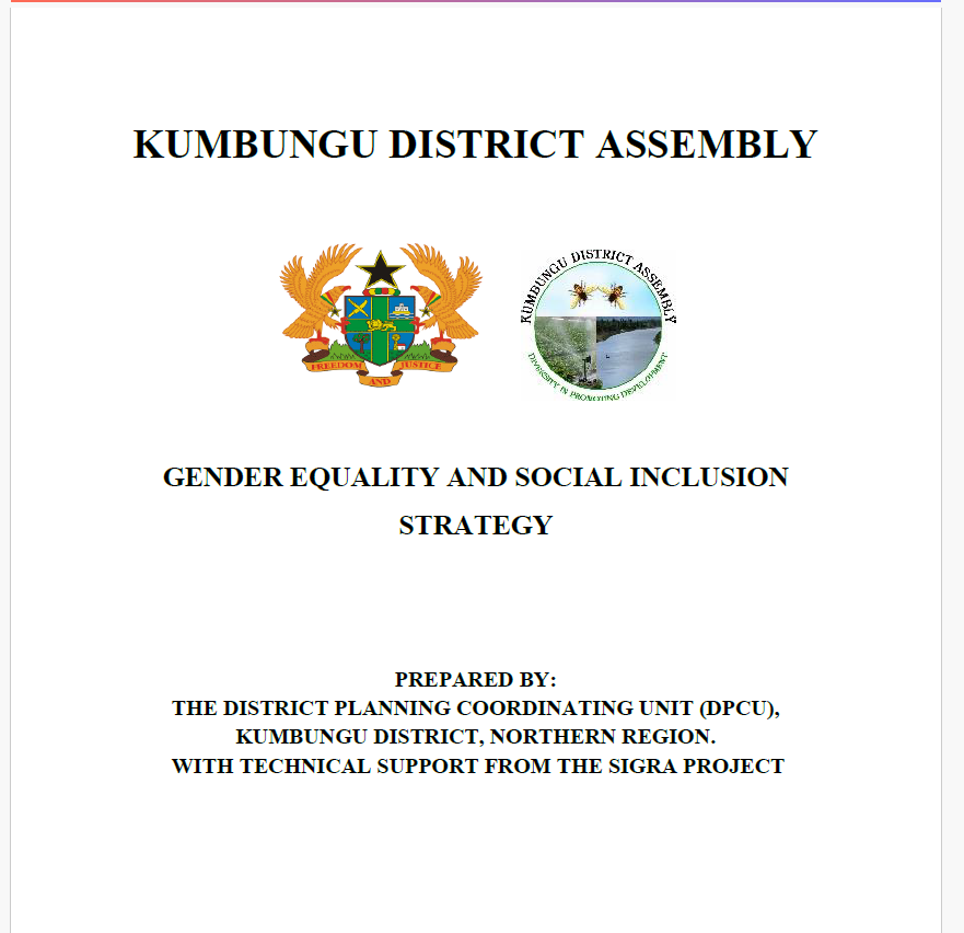 GESI Strategy – Kumbungu District